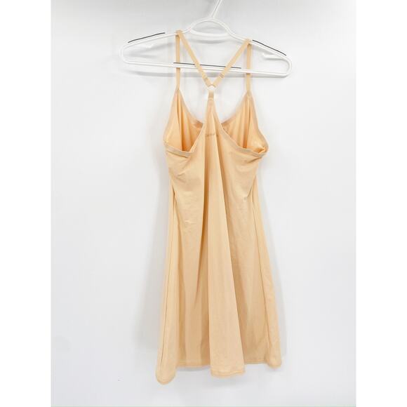 Outdoor Voices Exercise Sleeveless A-Line Mini Cream Workout Dress Size XS - Picture 4 of 5